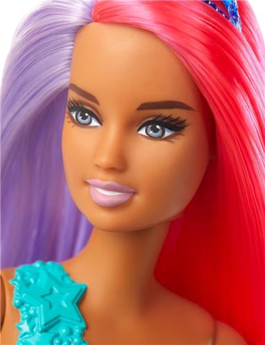 Barbie Dreamtopia Zeemeermin Roze en Paarse haren
