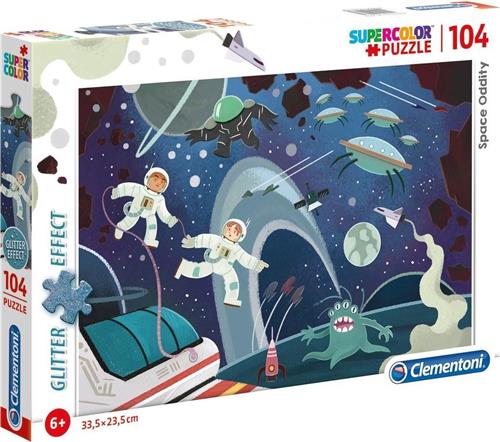 Clementoni Supercolor Puzzel - Space Oditty - 104 Stukjes