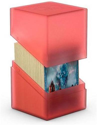Ultimate Guard Boulder Deck Case 100+ Standard Size Ruby