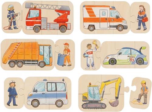 Goki Puzzle, vehicles 18