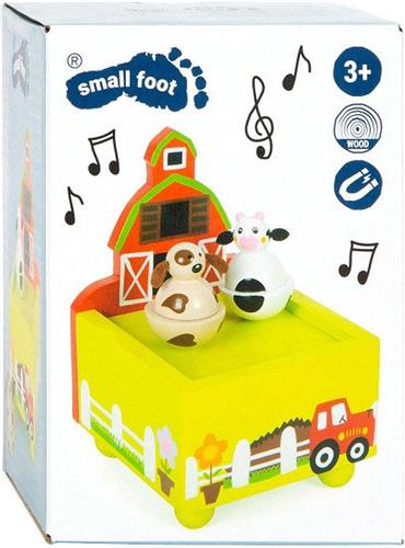 Small Foot - Houten Muziekdoos Boerderij