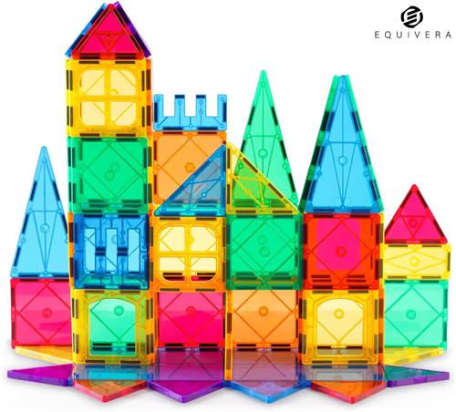 Equivera Magnetic Tiles - Magnetisch Speelgoed - Magnetic Tiles Speelgoed - Magnetisch Speelgoed Tegels