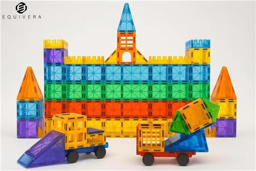 Equivera Magnetic Tiles - Magnetisch Speelgoed - Magnetic Tiles Speelgoed - Magnetisch Speelgoed Tegels