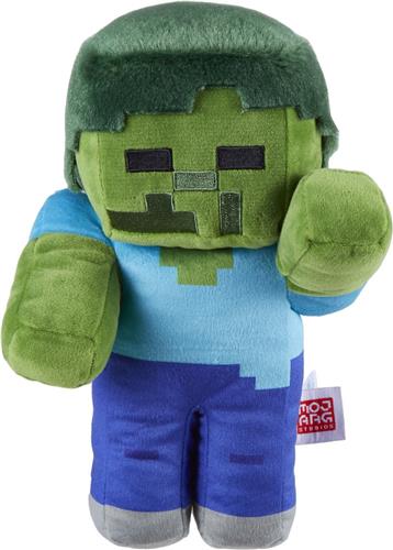 Mattel Minecraft - Zombie 23 cm Pluche knuffel - Multicolours