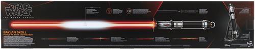 Hasbro Star Wars: Ahsoka Black Series Replica Force FX Elite Lightsaber Baylan Skoll Action toys