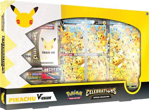 Pokémon Celebrations Pikachu V Union Special Collection Box - Pokémon Kaarten