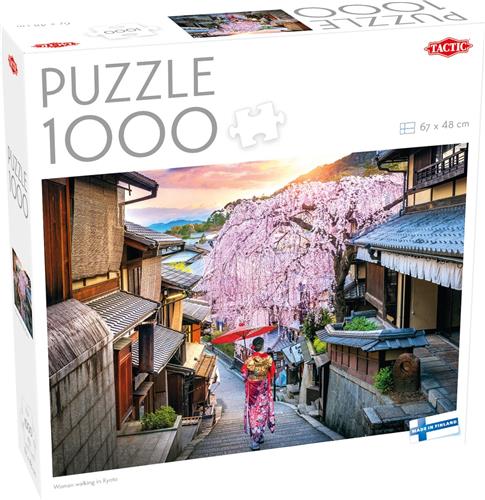 Puzzle Lovers Woman walking in Kyoto 1000 pcs puzzle