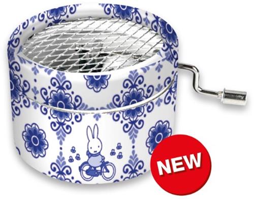 Nijntje muziekdoosje delfsblauw, Nijntje muziekdoosje, Muziekdoosje, Nijntje, Miffy