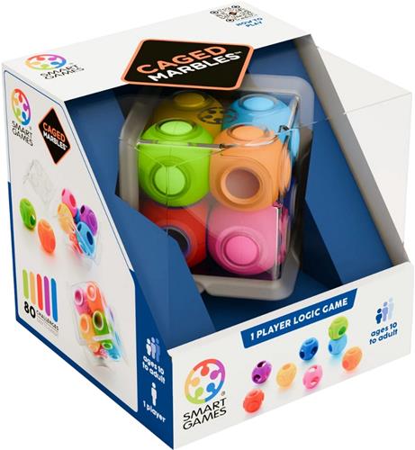 SmartGames - Caged Marbles - breinbreker - 80 opdrachten