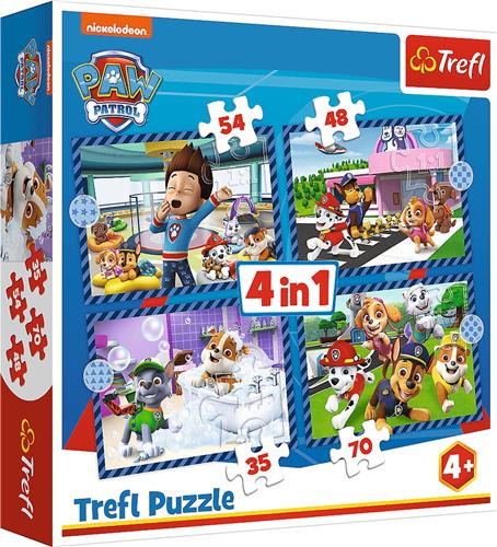 Trefl Trefl 4in1 - Doggy things / Viacom Paw Patrol.