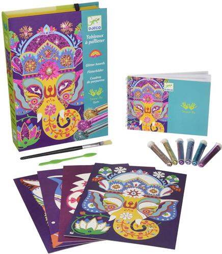 Djeco schilderijen glitters Glitter animals