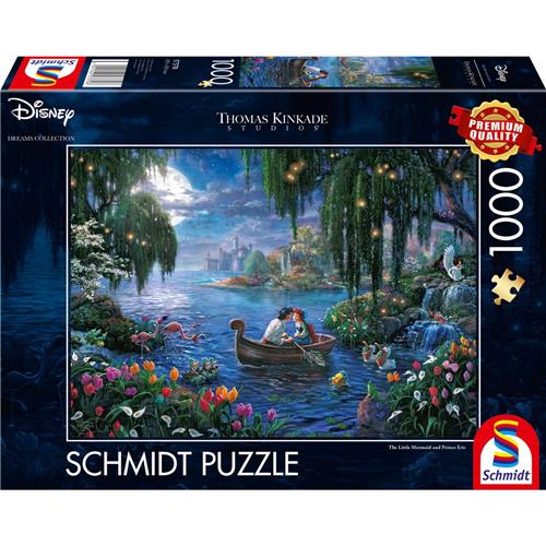 Schmidt Disney Kleine Zeemeermin, 1000 stukjes.