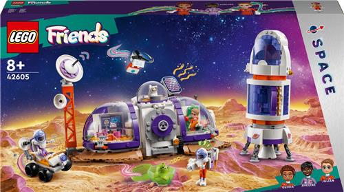 LEGO Friends Ruimtebasis op Mars en raket - 42605