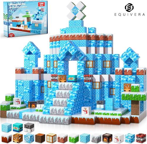 Equivera Magnetic Tiles - Magnetisch Speelgoed - Magnetic Tiles Speelgoed - Magnetisch Speelgoed Tegels