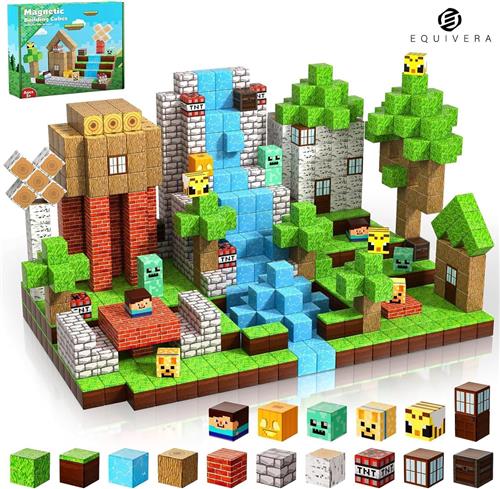 Equivera Magnetic Tiles - Magnetisch Speelgoed - Magnetic Tiles Speelgoed - Magnetisch Speelgoed Tegels