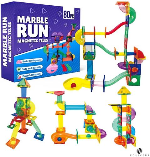 Equivera Magnetic Tiles - Magnetisch Speelgoed - Magnetic Tiles Speelgoed - Magnetisch Speelgoed Tegels