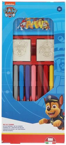 Paw Patrol Feltipens Set With Stamps 12pcs.