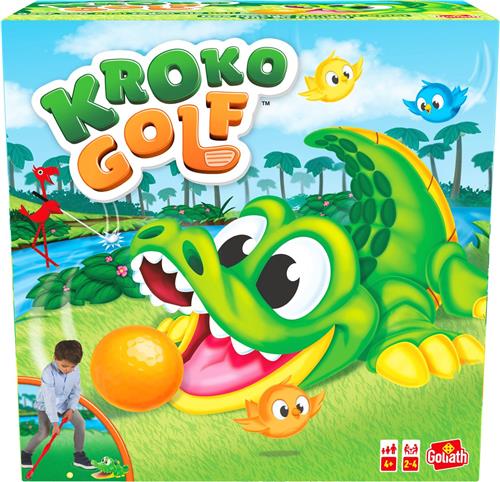 Goliath Kroko Golf (NL/DE) - Actiespel - Kinderspel - Mini Golf - Golfspel