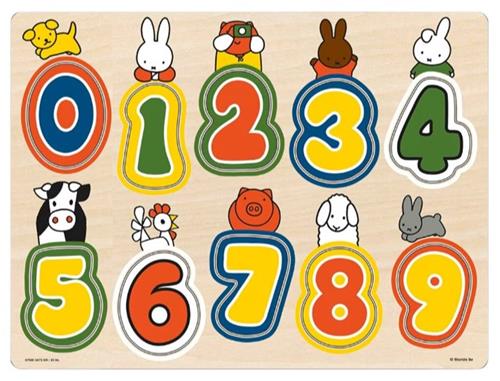 Nijntje Houten Cijferpuzzel