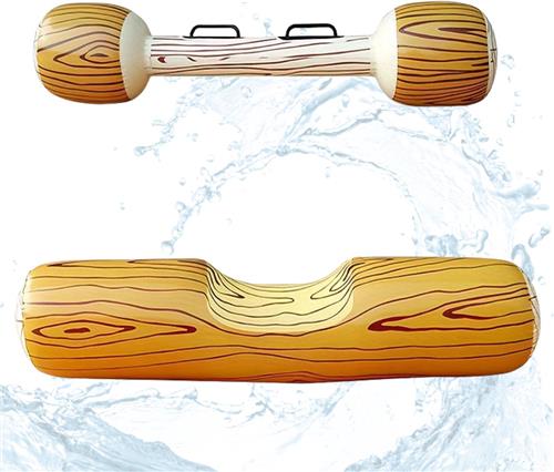 Livano Drijvende Boomstammen Met Knots - Zomerspeelgoed - Waterspeelgoed - Strandspeelgoed - Zwembad - Zwemmen - Zomer - Speelgoed - 2 Stuks