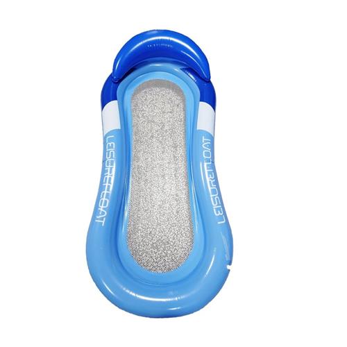 Livano Luxe Waterhangmat - Luchtbed Zwembad - Luchtmatras Opblaasbaar - Water Hangmat - Aqua Lounge - Blauw