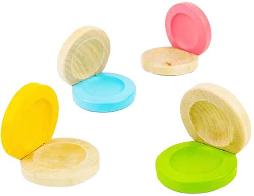 Bigjigs Houten Castagnette Kleur