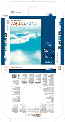 Bestway Flowclear Aquasuction Handmatige Zwembadreiniger Blauw