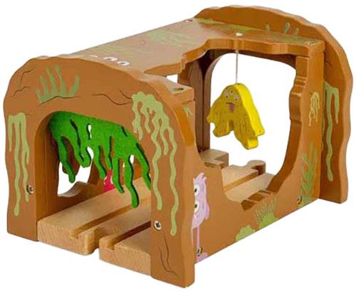 Bigjigs Houten Monster-tunnel