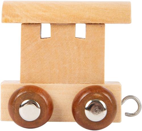 Small Foot - Houten Lettertrein Wagon - 12 stuks