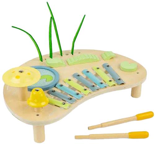 Bigjigs Houten Jungle Muziekbureau