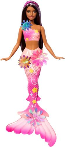 Mattel Barbie Brunette Zeemeermin Bloesems-pop Roze