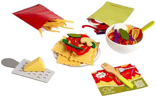 Bigjigs Pasta voor Twee Speelset, 64dlg.