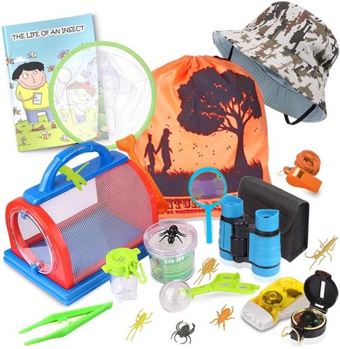BOTC Adventure Kids Outdoor Set - Insecten vanger - Speelgoed - Exploratie Kit - Avonturen set - Kinder outdoor - Kleurrijk