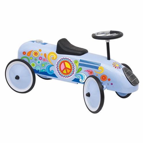 Loopvoertuig Retro Blauw