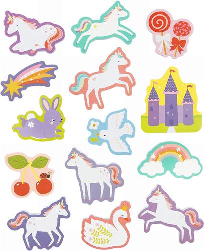 A Little Lovely Company Badspeelgoed set 14 stuks | Unicorn Dreams