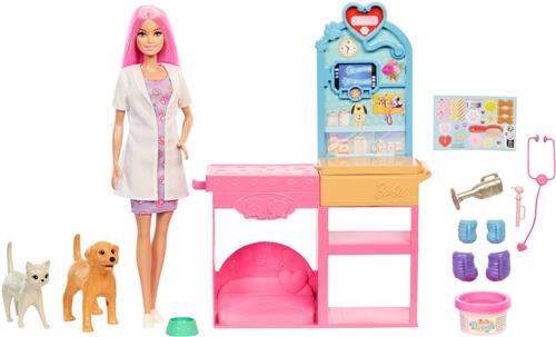 Barbie - Pet Vet Playset.