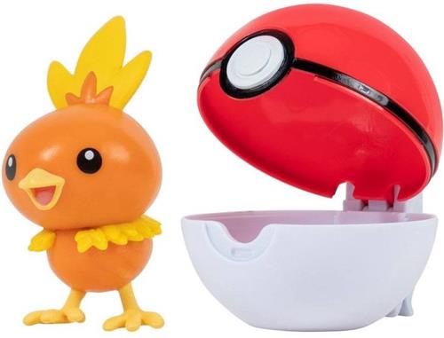 Pokémon - Speelfiguur - Clip 'N' Go - Torchic