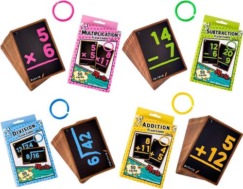 BOTC Educatief Wiskunde Spel - Set van 200 stuks - Klokkijken Oefenen - Kinderspellen - Spelend Leren