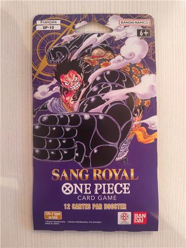 Blister One Piece Op10 Sang Royal 12 cartes version française