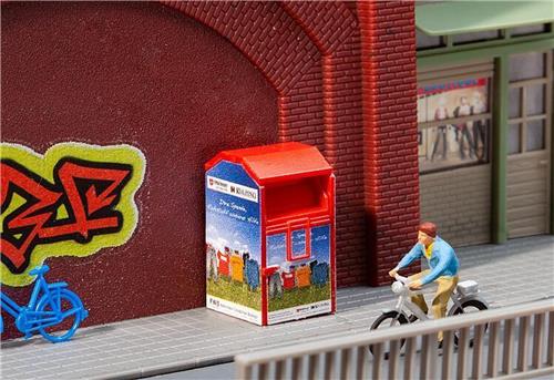 Faller - Old-clothes container - FA180985 - modelbouwsets, hobbybouwspeelgoed voor kinderen, modelverf en accessoires