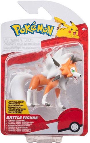 Pokémon Battle Figure Lycanroc Dusk Form 5 cm