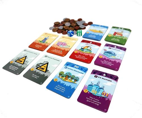 Spelvoordeelset Qwixx Het Duel & Machi Koro