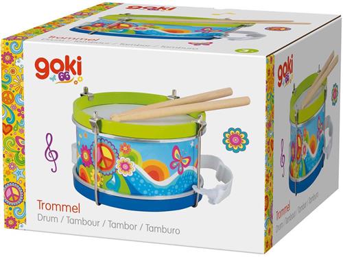 Goki Trommel Bloemenweide