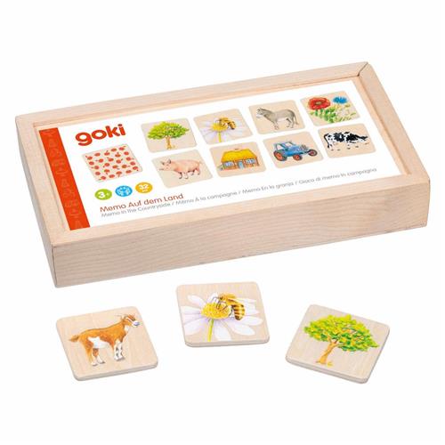 Goki Houten Memo Op het Platteland