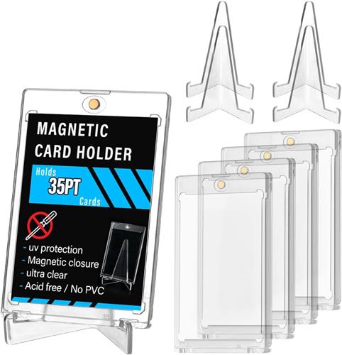 Toploader - Kaartenhouder - Trading cards bescherming - Pokémon kaarten opbergen - Verzamelaarsaccessoires - TCG kaarten - MTG - Sportkaarten - Kaartbescherming - Kaarten display - Kaarten bewaren