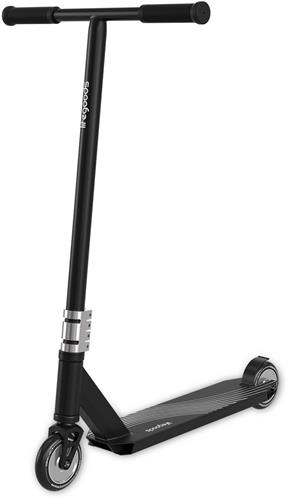 LifeGoods Stuntstep Pro X - T-Stang - HIC - Jongens/Meisjes - 110mm - 100KG - Zwart