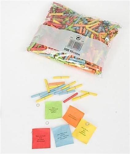 Papieren loten (zonder winnende loten) 500st. - .