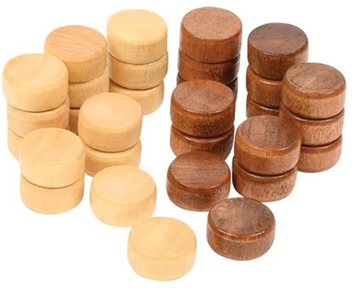 Philos Backgammon stenen 17 x 8 mm.