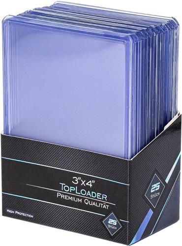 Toploader - Kaartenhouder - Trading cards bescherming - Pokémon kaarten opbergen - Verzamelaarsaccessoires - TCG kaarten - MTG - Sportkaarten - Kaartbescherming - Kaarten display - Kaarten bewaren