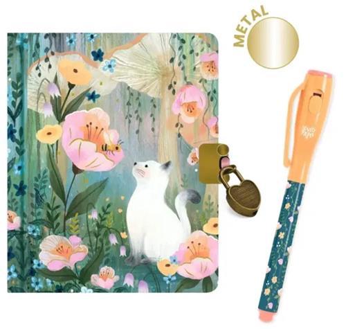 Djeco Dagboek met magic pen en slot